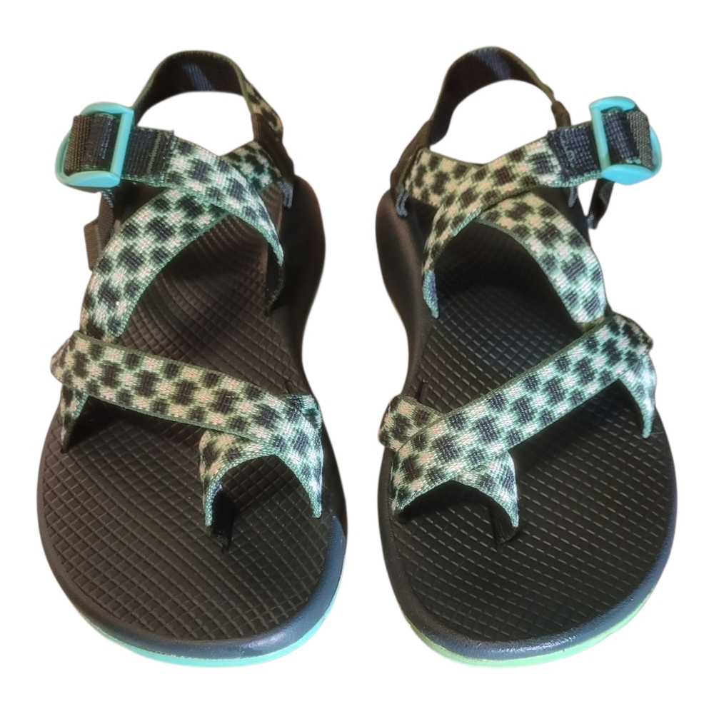 Chaco Z/Cloud 2 sandals Womens SZ 8 adjustable straps‎ and cushioned footbed